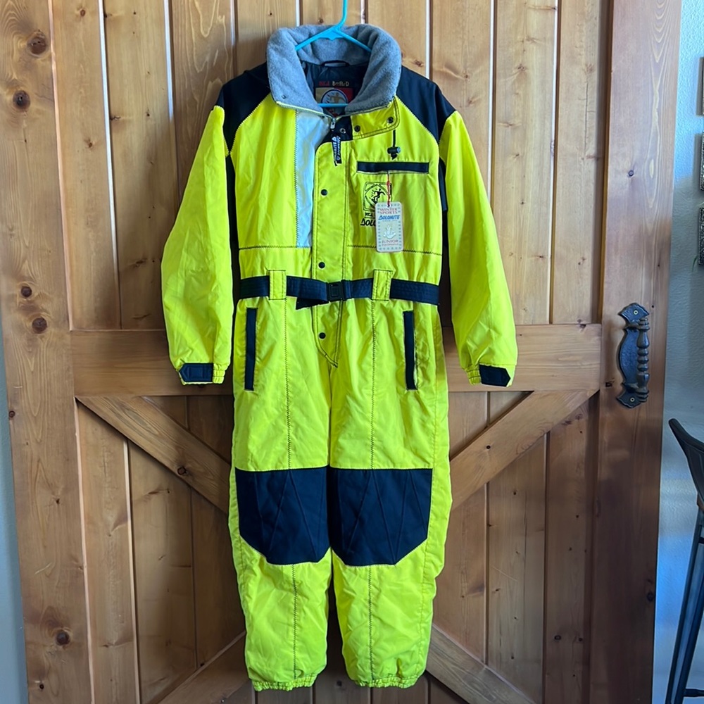 Kids DOLOMITE Snow Onesie Size: XL MADE IN ITALY